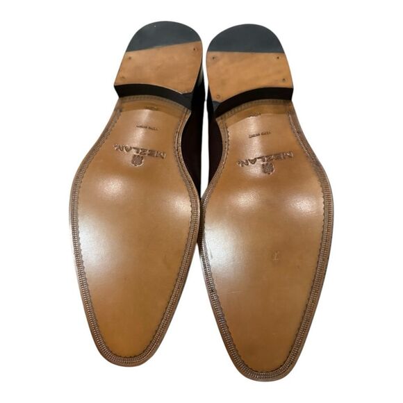 New Mezlan E6827 Brown Leather Men\'s Oxford Lace-up Dress Shoes 10 main image 4